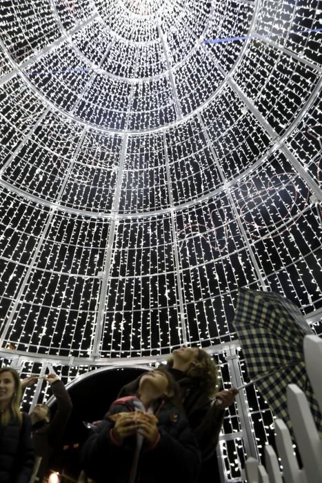 Luces de Navidad en Gijón