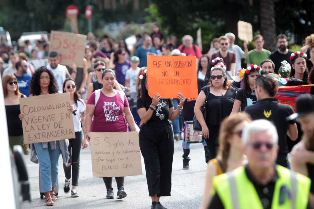 Manifestación desde el CIE de Zapadores: "El 12 de octubre no hay nada que celebrar"