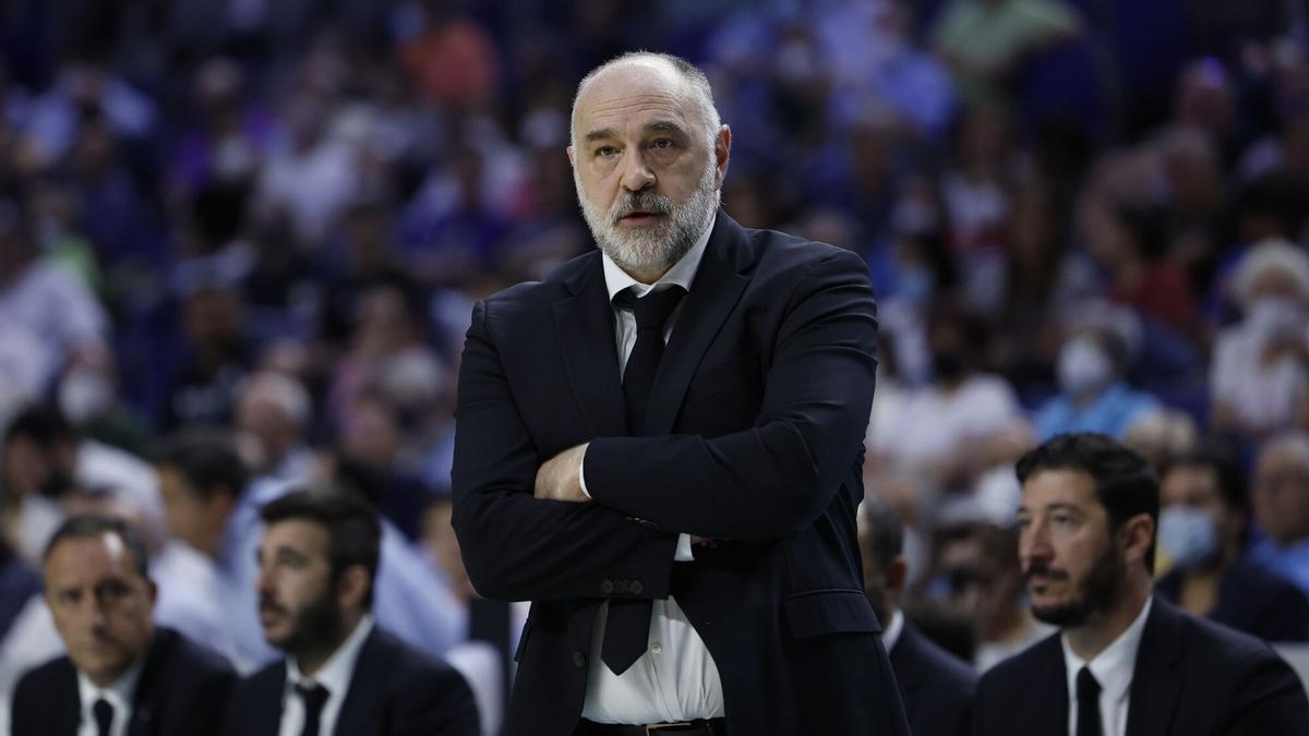 Pablo Laso, entrenador del Madrid