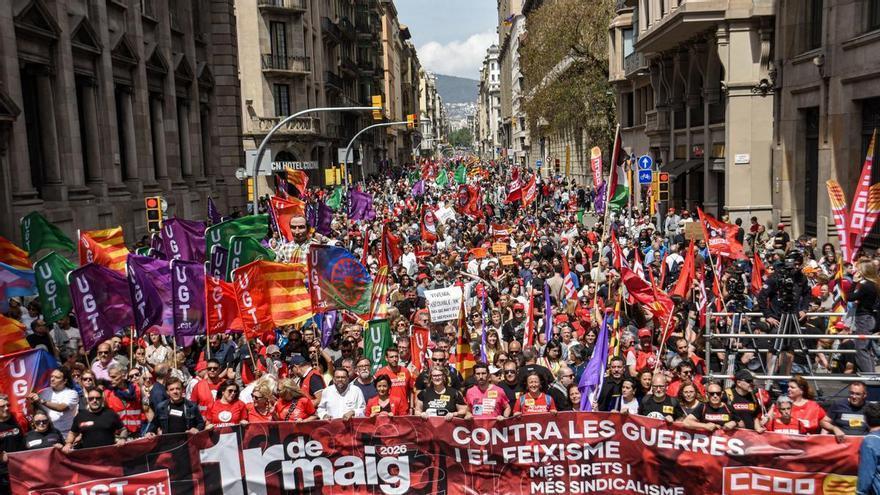 Sánchez celebra un primero de mayo con "más empleo y más derechos que nunca"