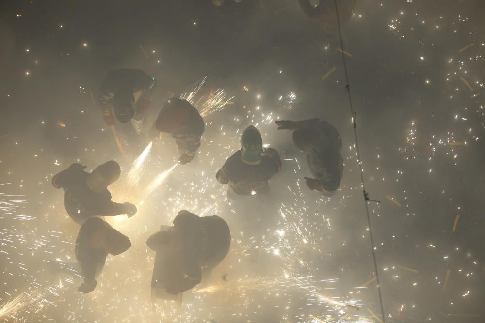 La Cordà de Paterna, en la que se disparan miles de cohetes.