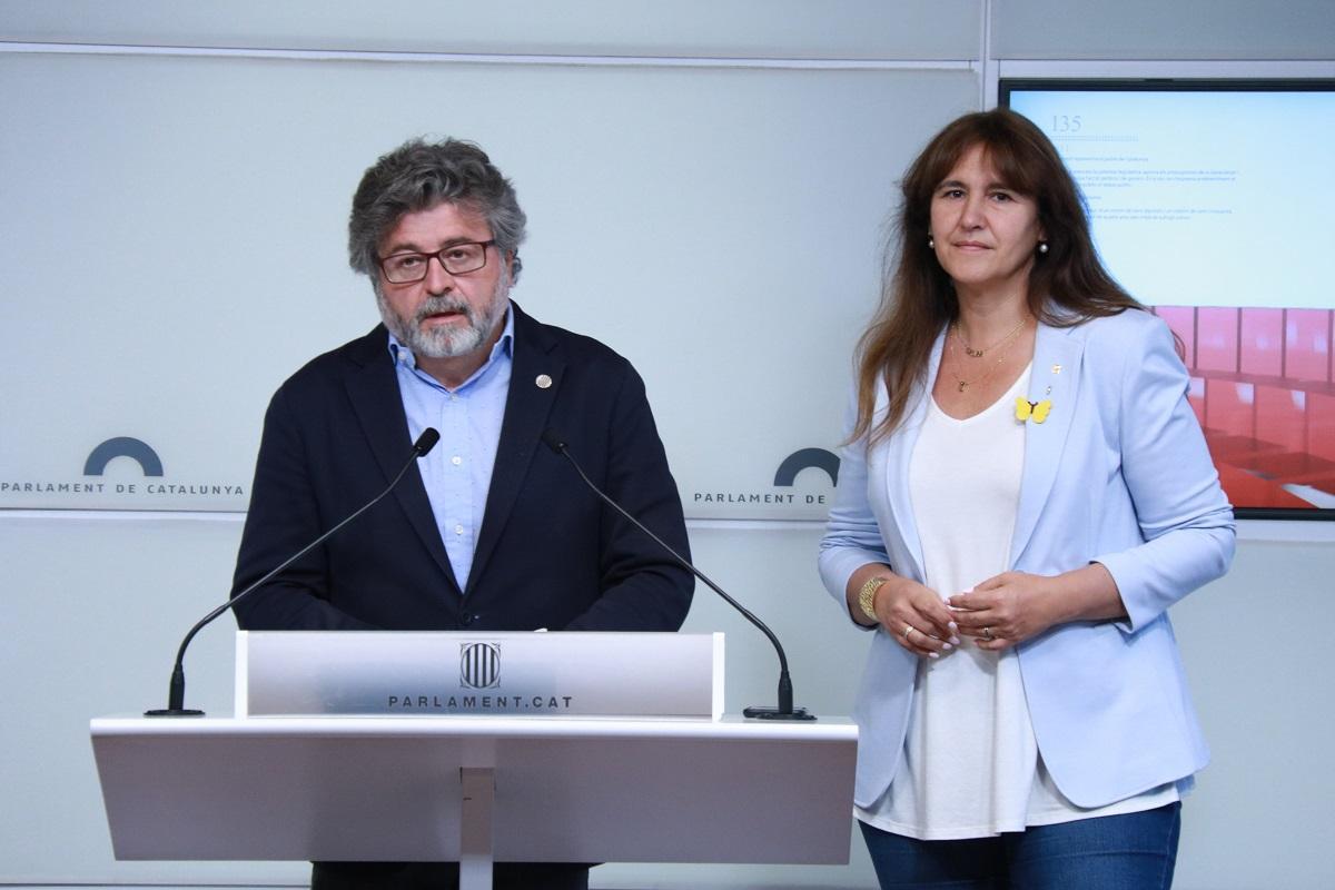 Laura Borràs acusa el Parlament de «practicar ‘lawfare’»