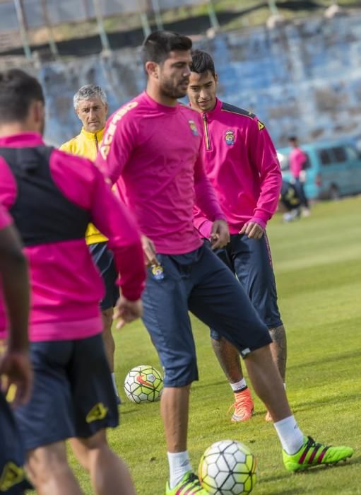 Entrenamiento de la UD Las Palmas