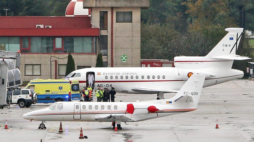 El policía herido en Barcelona ya está en Vigo