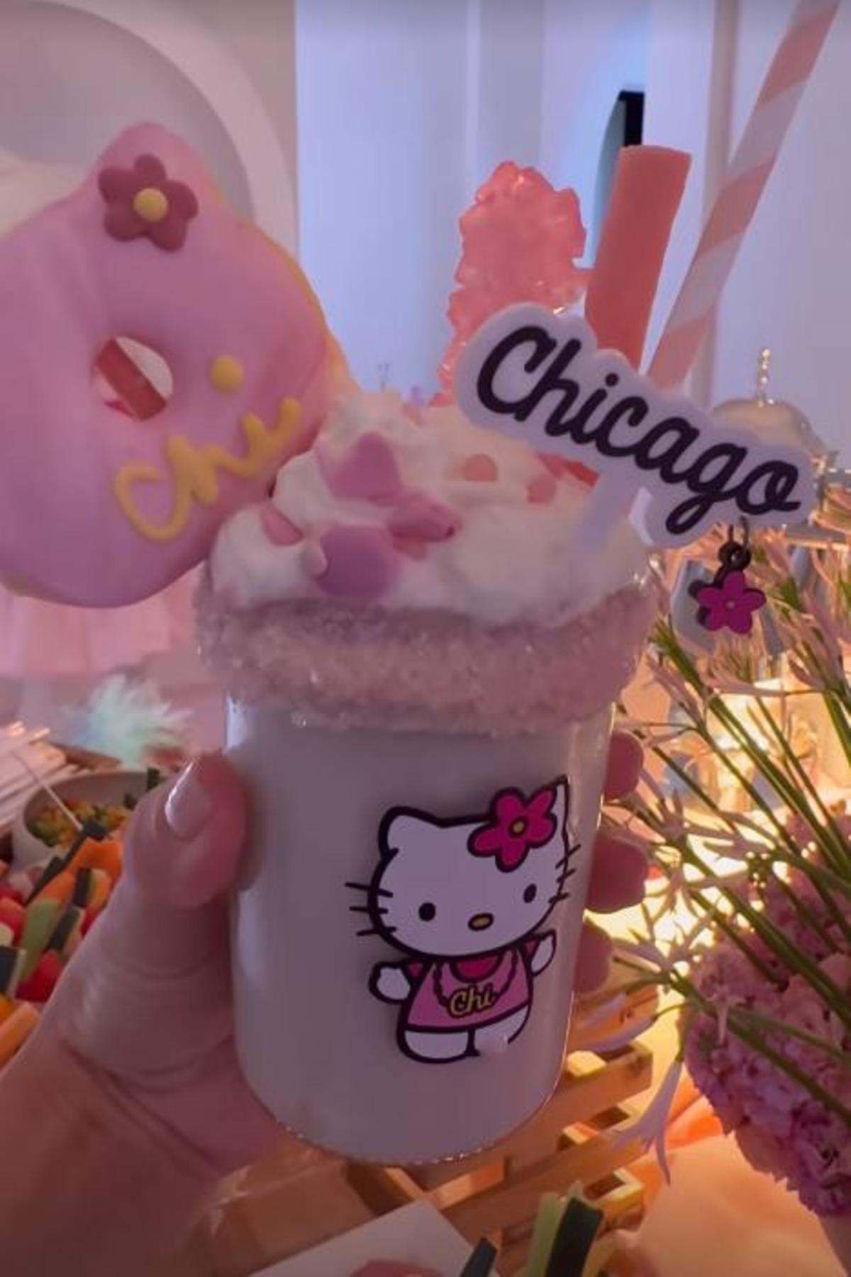 Batido helado de Hello Kitty