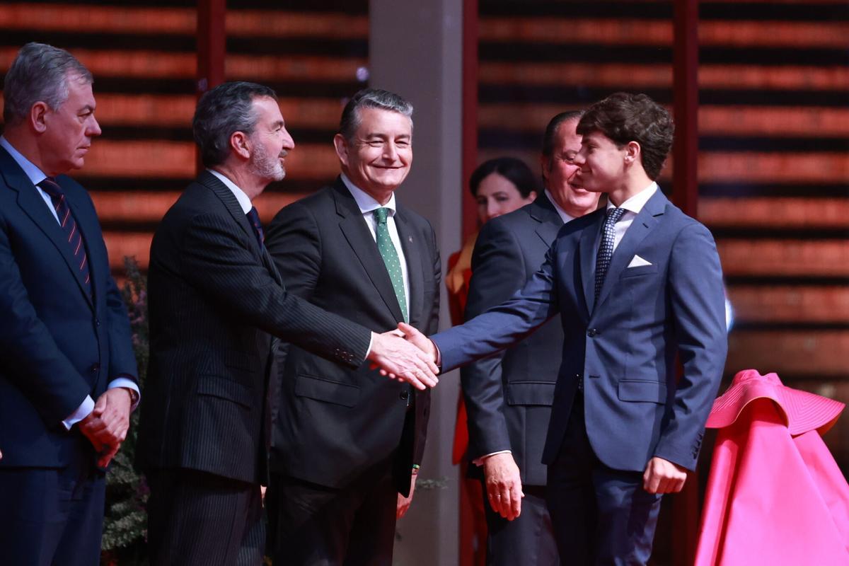 Entrega de los Premios Taurinos y Universitarios de la Real Maestranza de Sevilla.