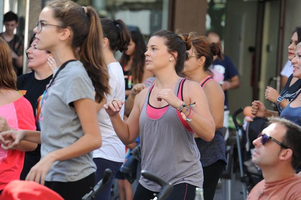 La Alberca se pone en forma a ritmo de zumba