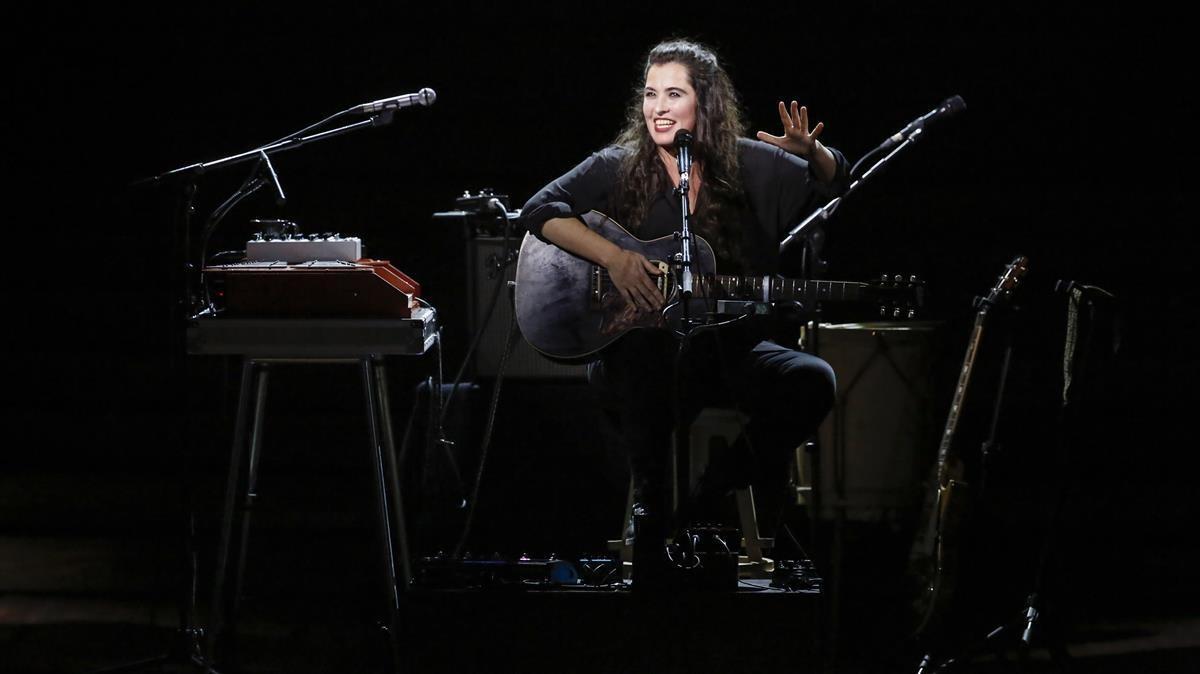 Concierto de Silvia Pérez Cruz en el Palau de la Música.