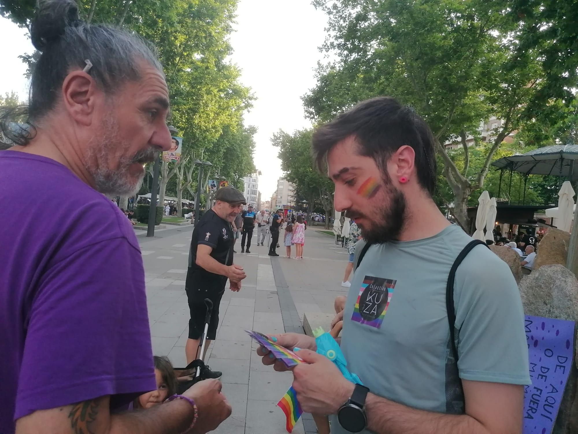 Primera manifestación del Orgullo LGTBIQ+ en Zamora