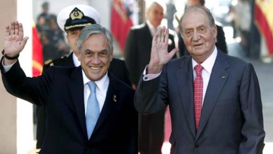 Don Juan Carlos, &quot;encantadísimo&quot; del esfuezo