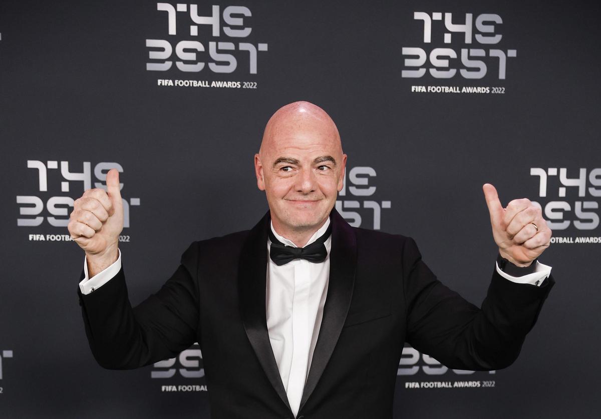 Infatino re-elected FIFA President for third term