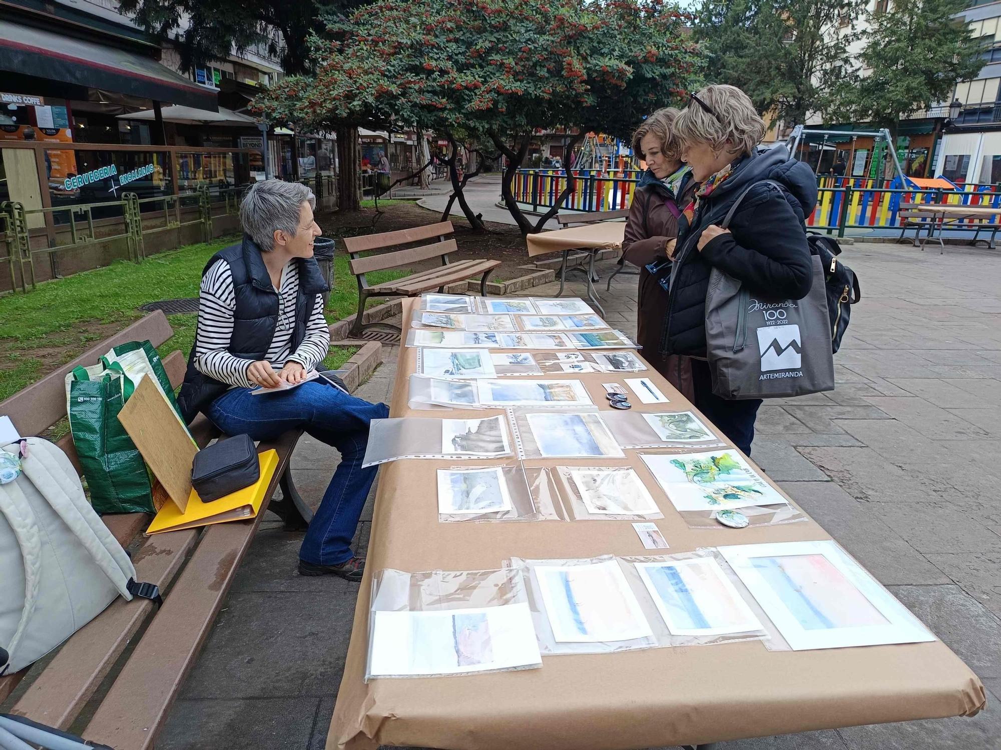 En imágenes: Cangas de Onís celebra un encuentro de acuarelistas