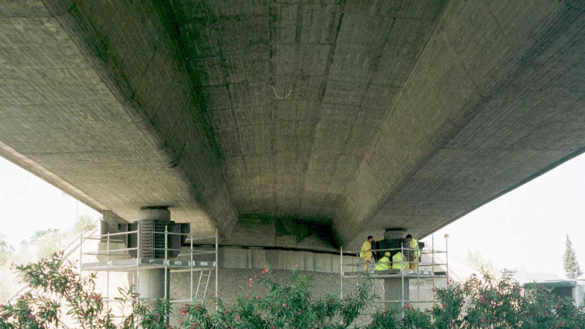 Puentes del baipás, en una imagen de archivo.