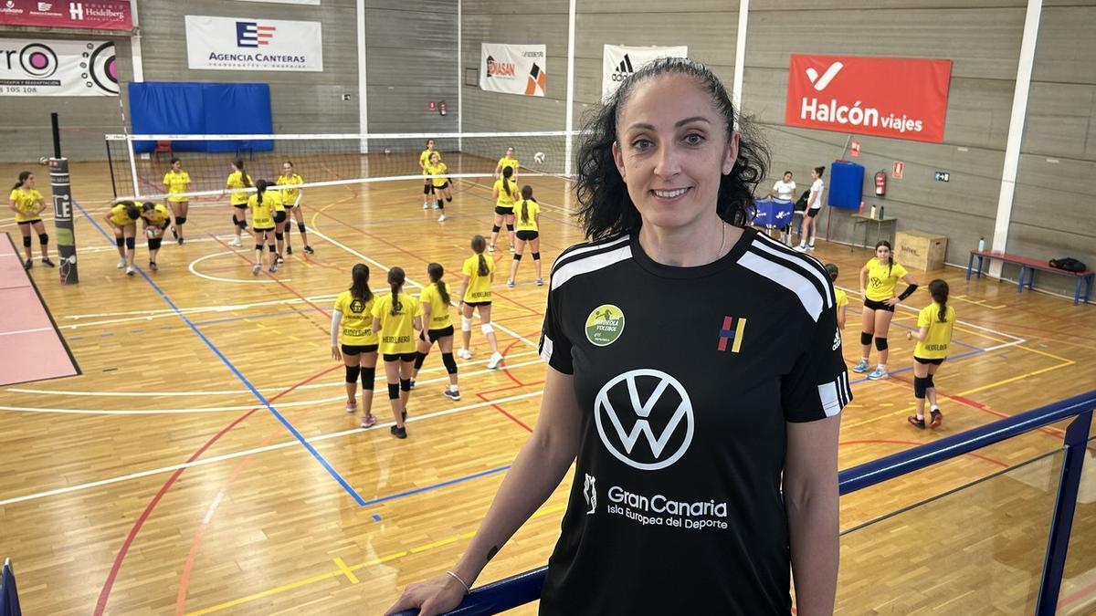 Patricia Aranda, primer refuerzo del CV Heidelberg Volkswagen.