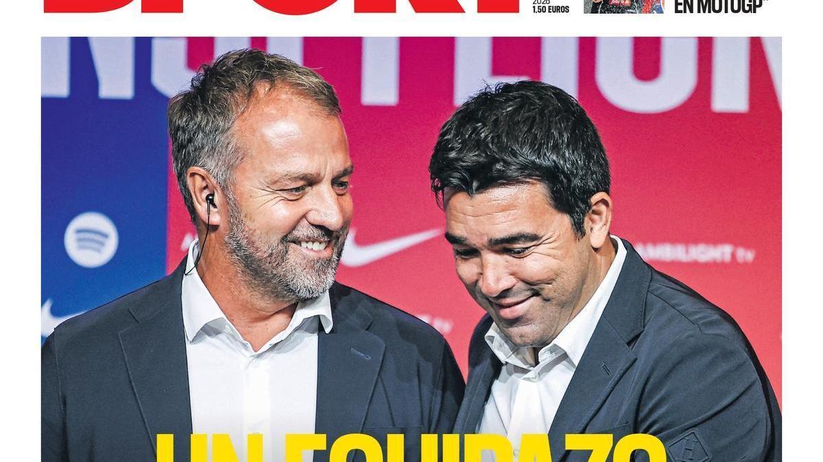 La portada SPORT de hoy
