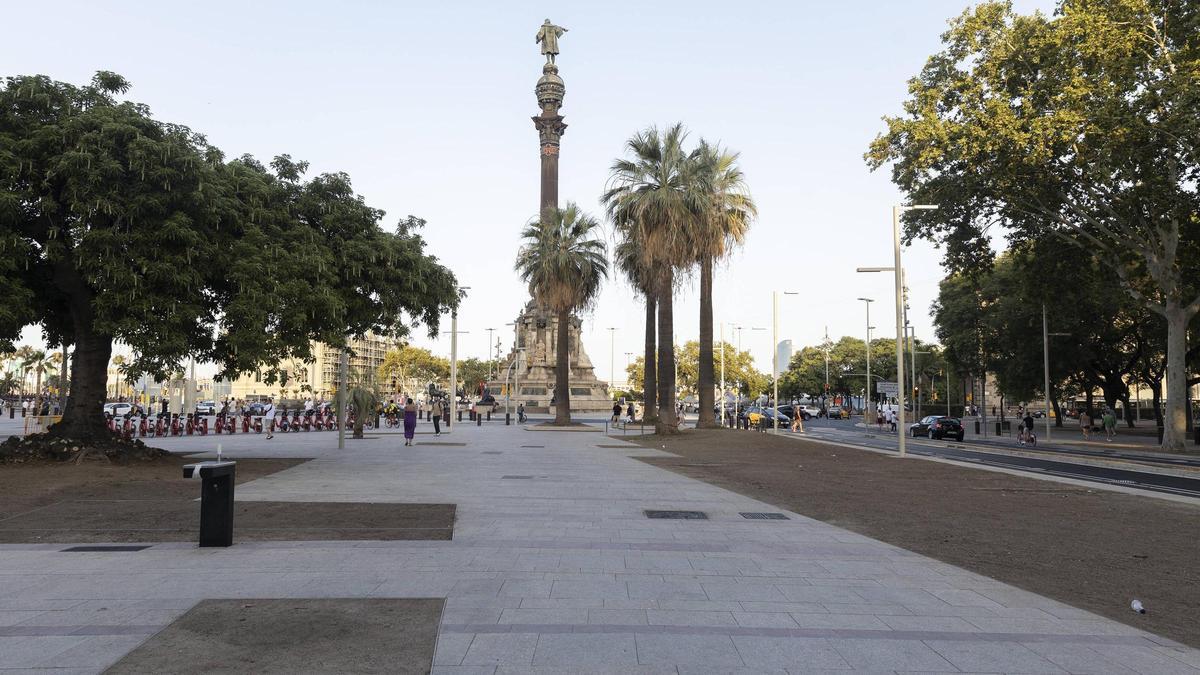 Finaliza la primera fase de transformación de la Rambla de Barcelona