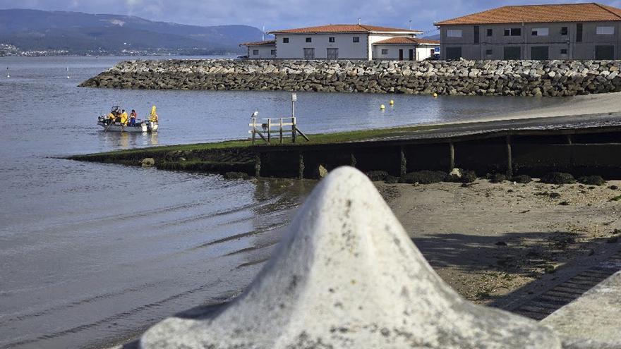 Playa de O Preguntoiro, en la que se invertirá una parte del préstamo. | M.Méndez