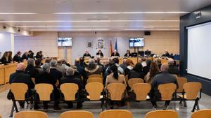 Arranque del juicio a Los Miami, con 81 acusados, en la Audiencia Nacional este marzo en San Fernando de Henares (Madrid). EFE/ Fernando Villar POOL