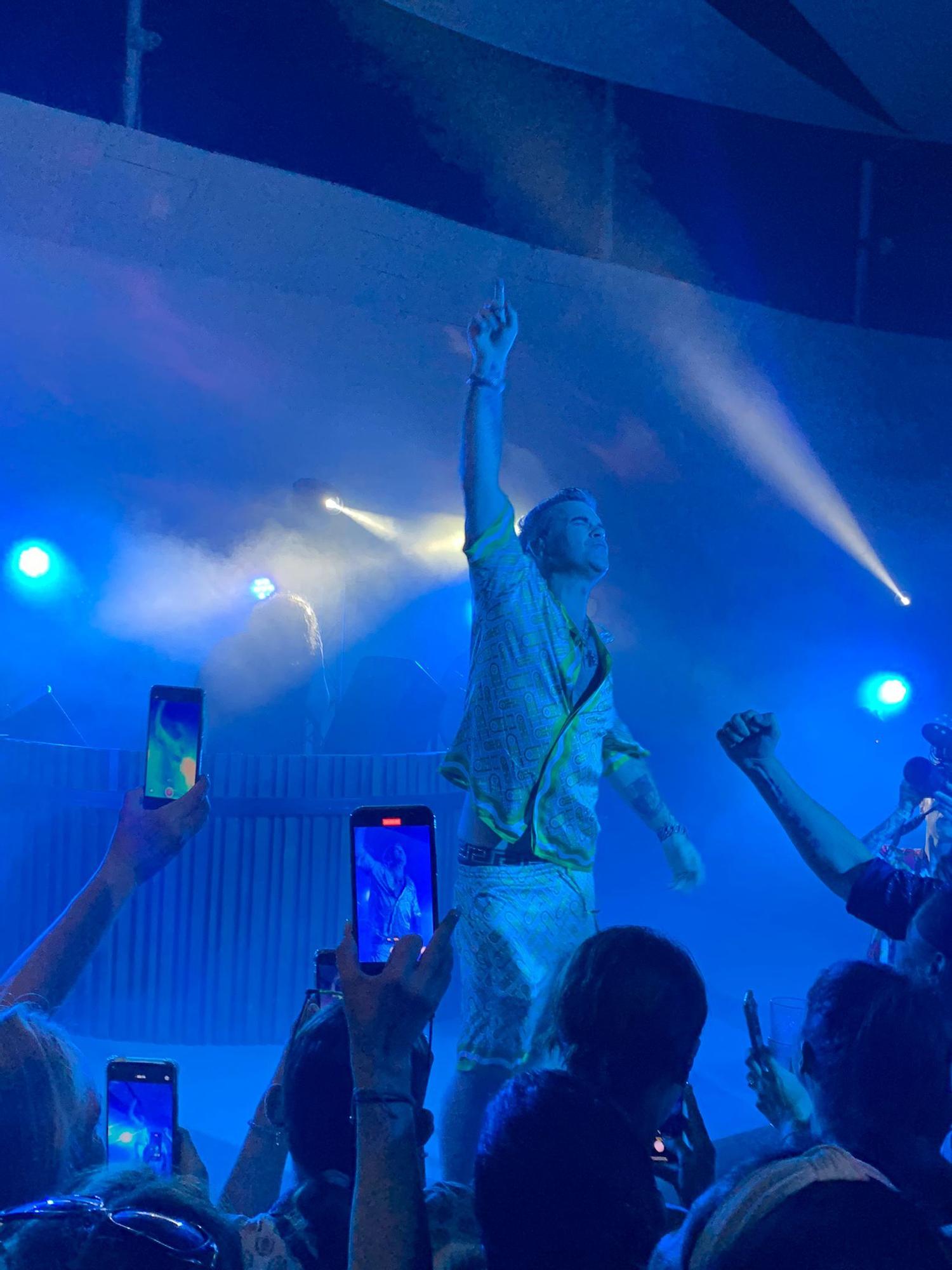 Concierto sorpresa en Ibiza de Robbie Williams