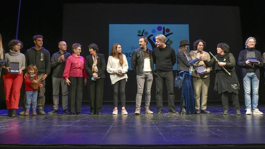 Els guanyadors dels Lacetània del 2019, al Conservatori |