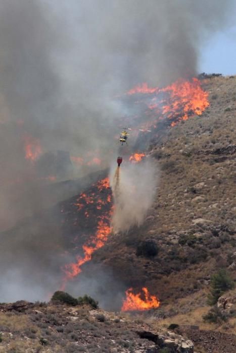 Incendio en Portman