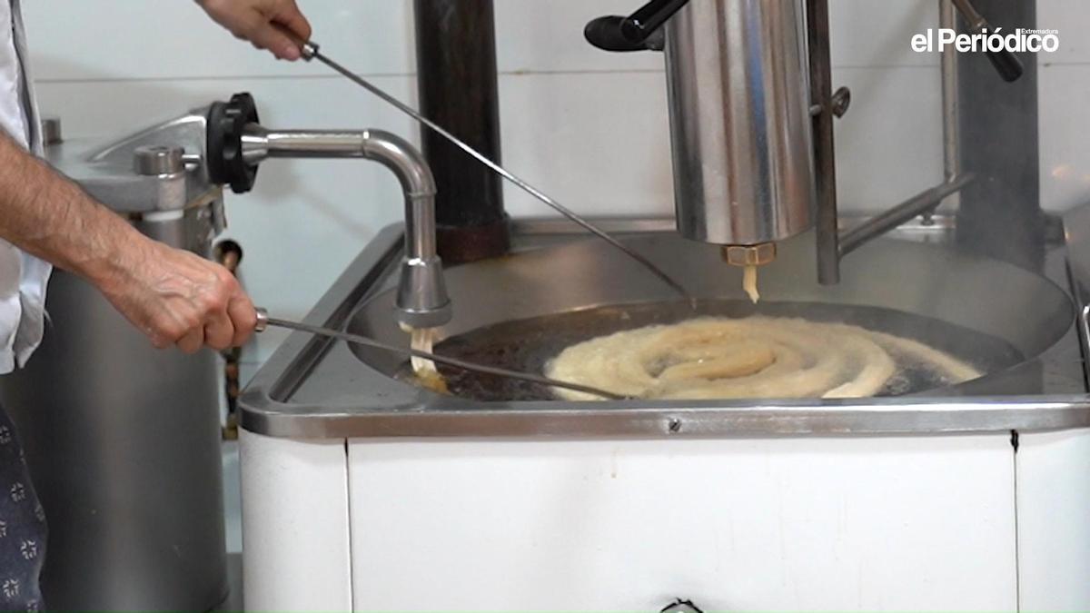 Vídeo | La Churrería Olqui cumple 40 años en Cáceres