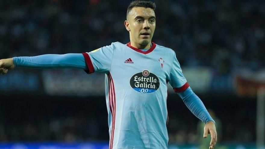 Iago Aspas serà baixa fins al mes d&#039;abril