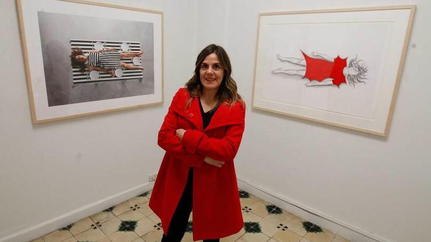 Natalia Pastor presenta sus nuevos trabajos en Guillermina Caicoya