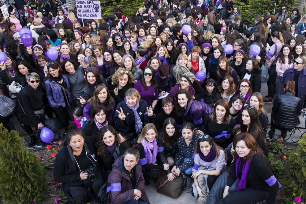 Manifestación del Día de la Mujer en València