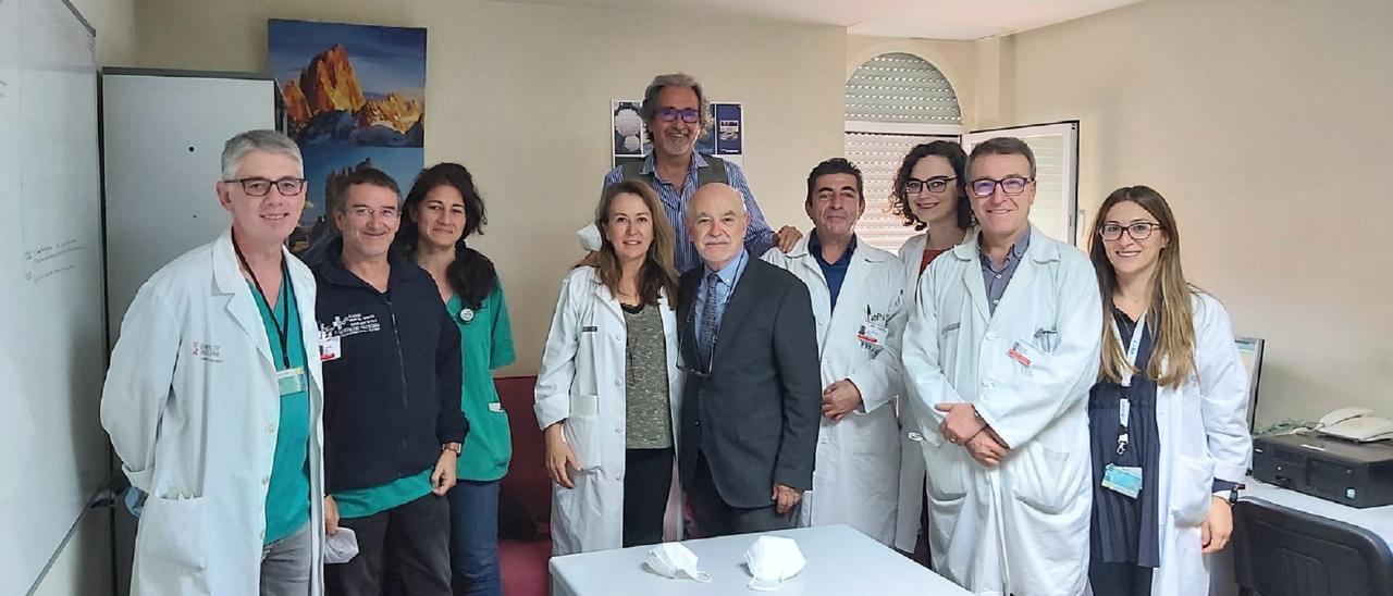 Profesionales de la Unidad de Coloproctología del Hospital General de Alicante.