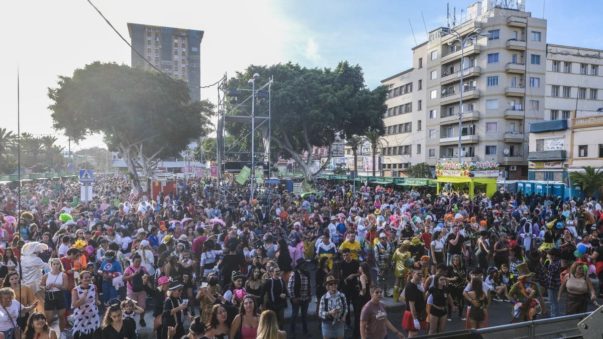 Celebración Carnaval de Día en Las Palmas de Gran Canaria