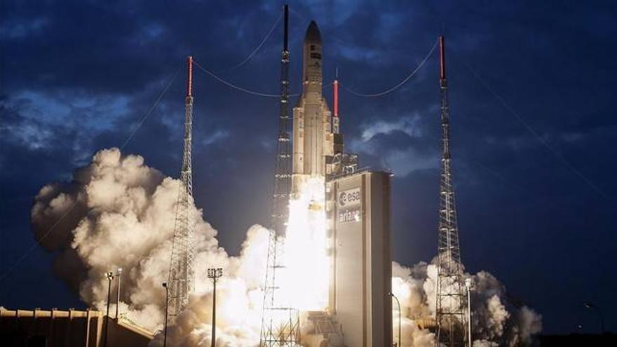 Un Ariane 5 lanza el nuevo satélite Meteosat