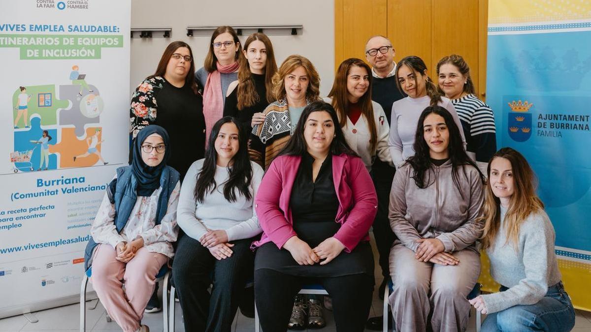 Participantes del programa Vives Emplea Saludable.