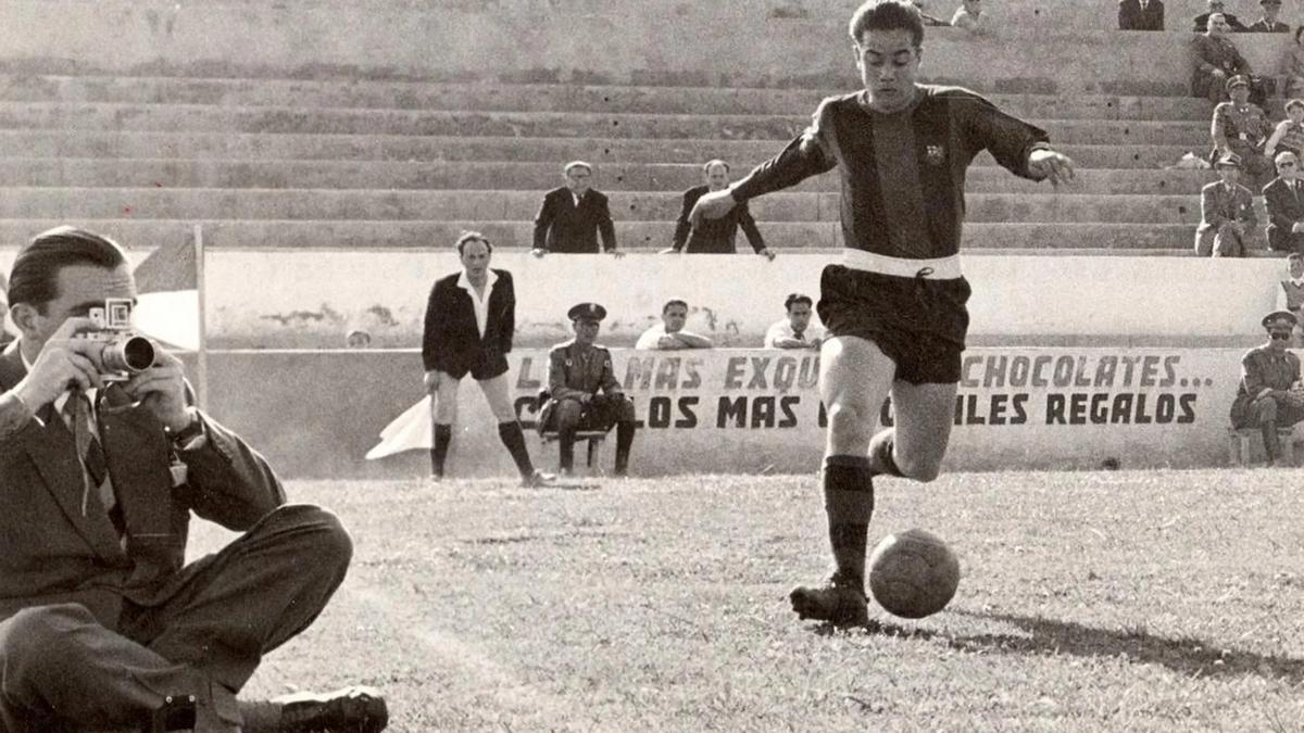 Luis Suárez, en un partido con el Barça.