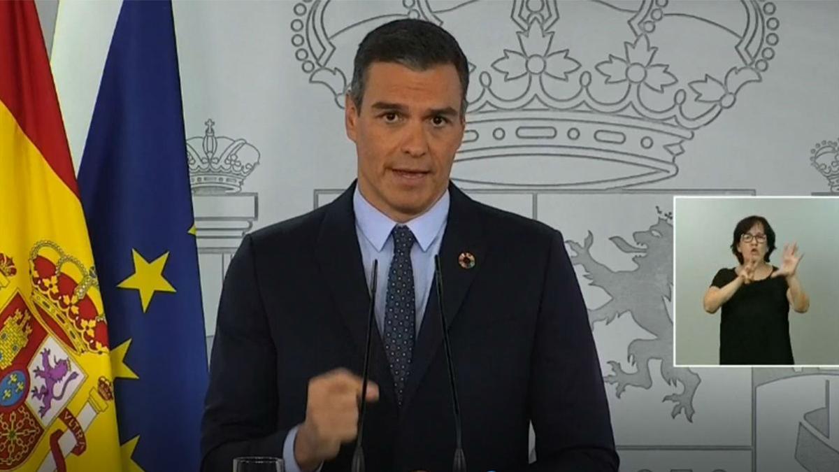 Sánchez: "La situación es preocupante, pero el miedo no nos debe paralizar"