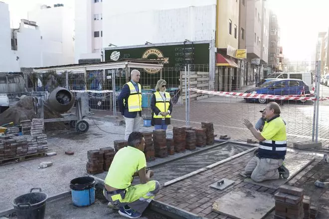 Concluye la repavimentación en el Paseo de Las Canteras