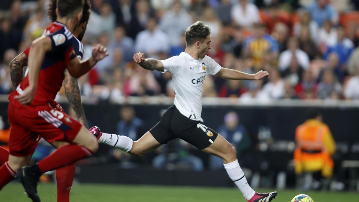 Hugo Duro tuvo un penalti para poner la tranquilidad en el marcador