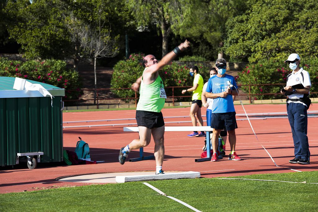 Campeonato regional de atletismo. Primera jornada