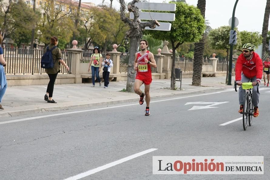 Media Maratón de Murcia: paso por la Avenida del Infante