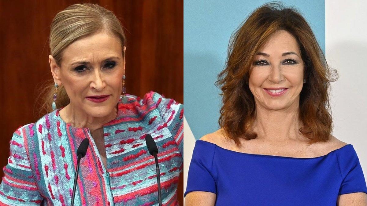 Cristina Cifuentes y Ana Rosa Quintana