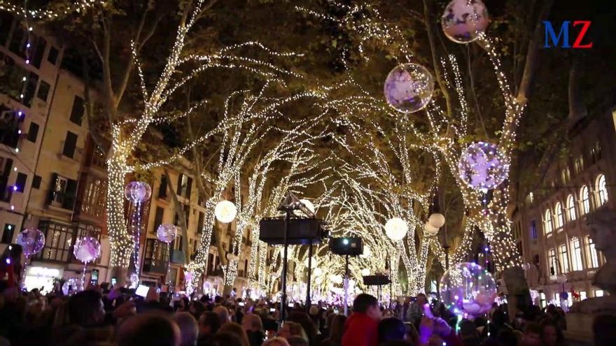 Weihnachtlicher Lichterzauber in Palma de Mallorca