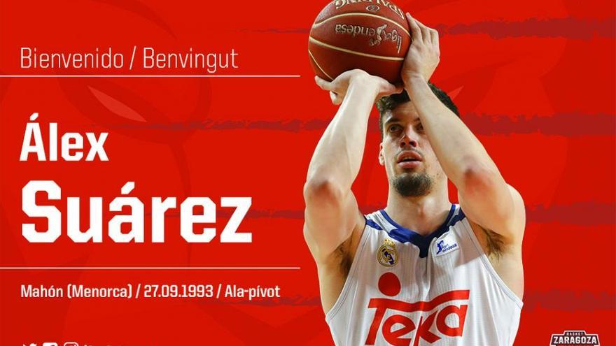 Alex Suárez llega al Tecnyconta Zaragoza cedido por el Real Madrid