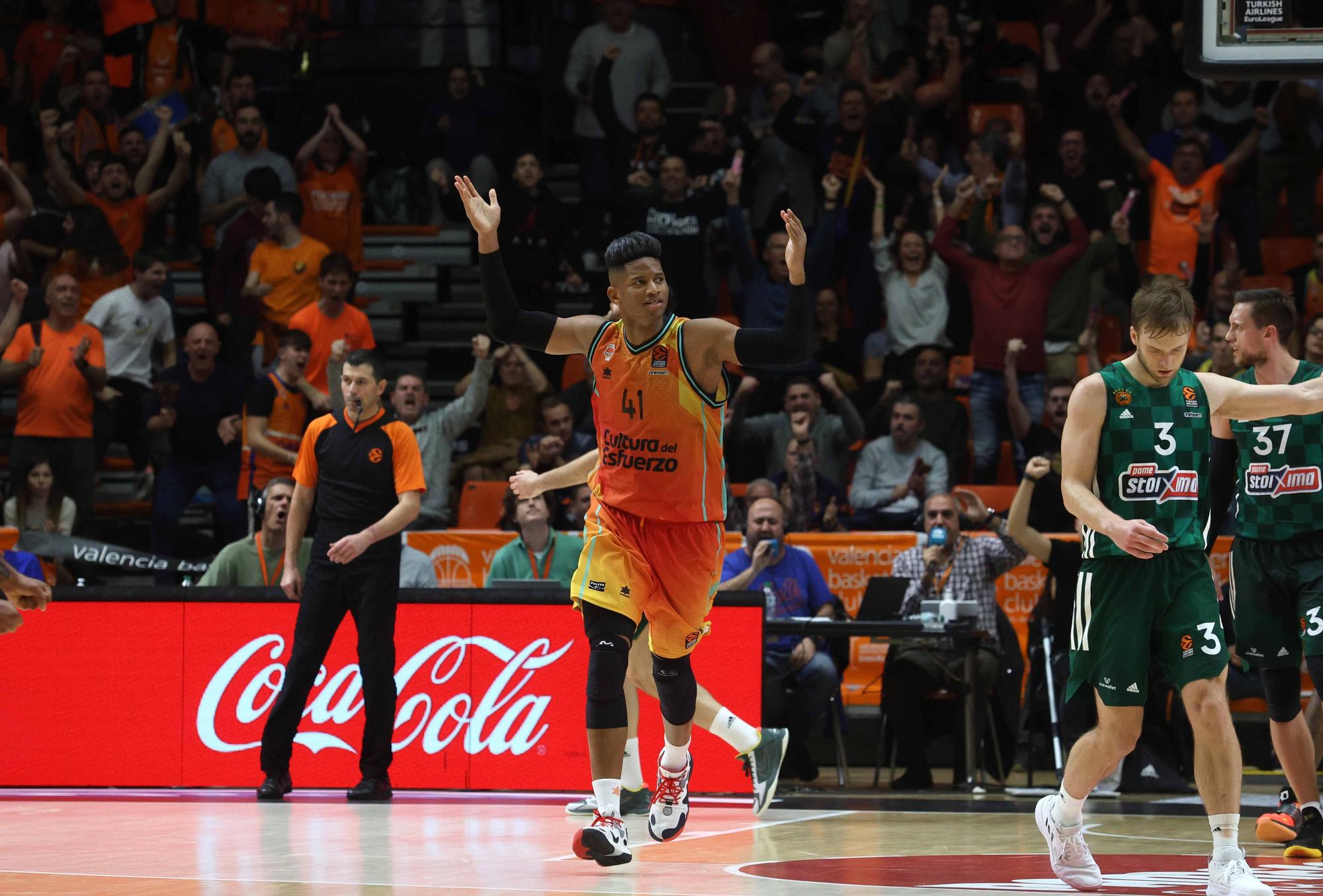 Las mejores imágenes del Valencia Basket - Panathinaikos