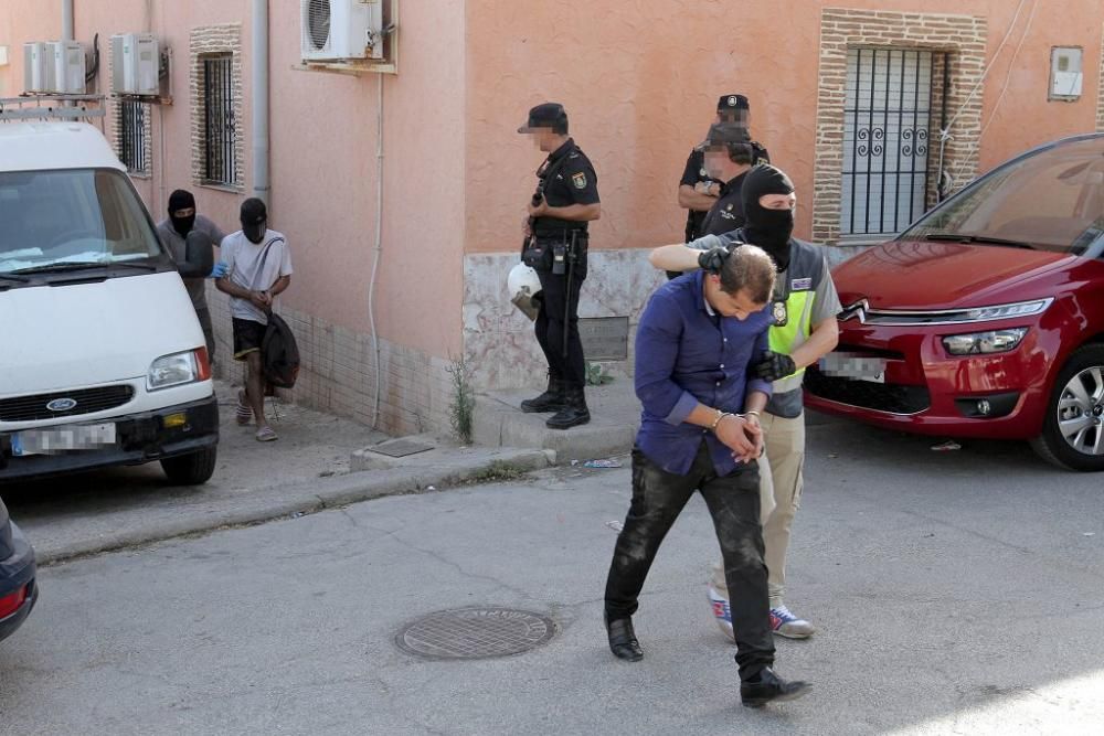 Golpe a la droga en Los Mateos - Cartagena