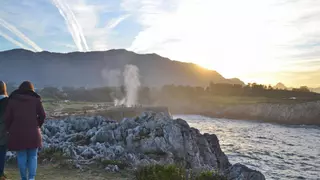 Ruta de los bufones de Pría, unos "géiseres" muy asturianos