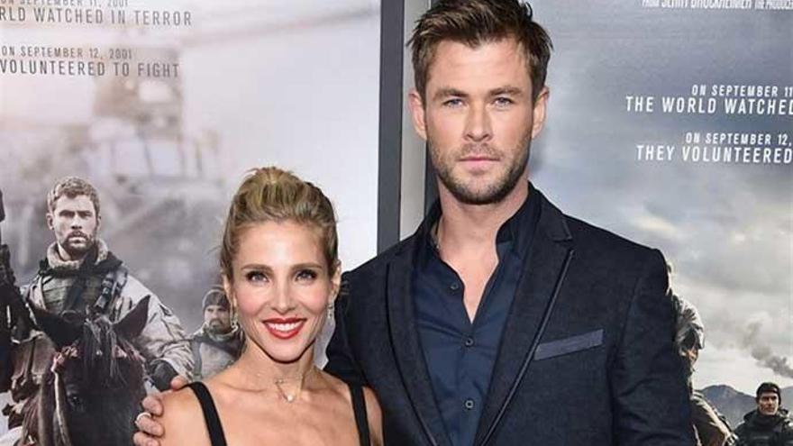 Elsa Pataky y Chris Hemsworth.