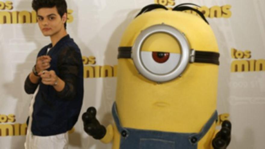 Los Minions desatan la locura en la premier en Madrid