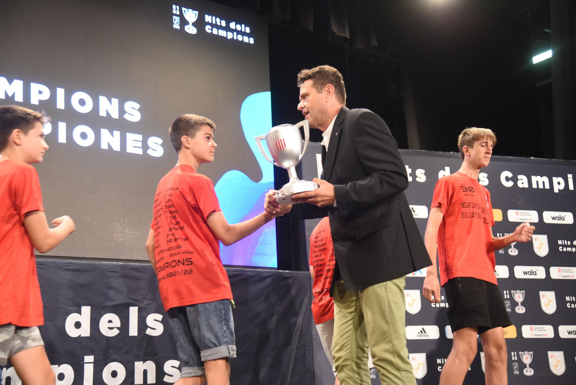 El futbol de la Catalunya central feliciten els seus 29 campions