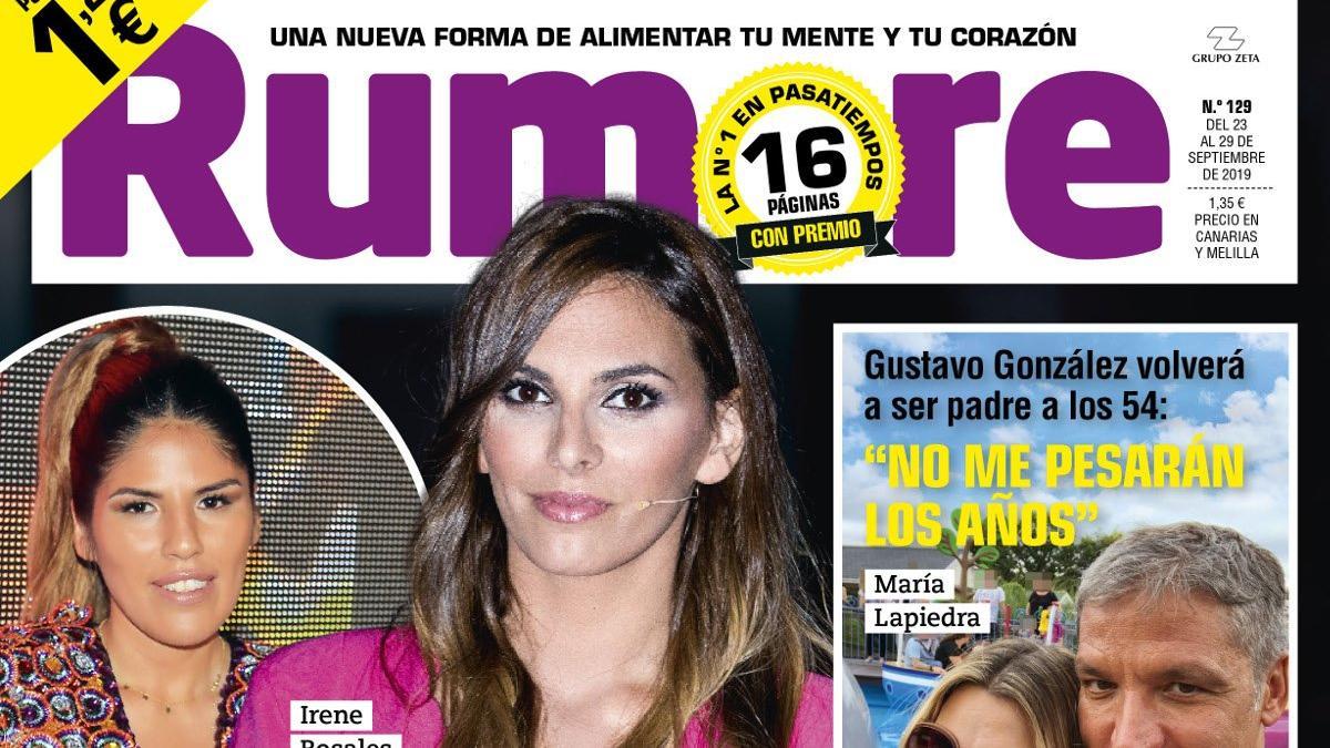 Isa Pantoja e Irene Rosales, en la portada de 'Rumore'