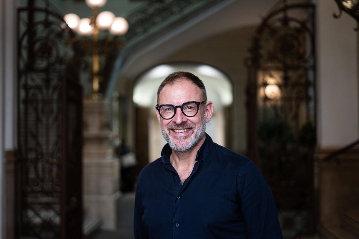 François Jozic, nuevo director del Festival Sónar, este martes en Barcelona.